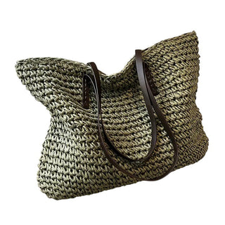 Ashcroft | Solana Spacious Straw Beach Bag