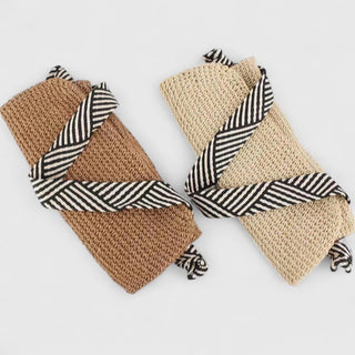 Ashcroft | Solana Braided Straw Shoulder Bag