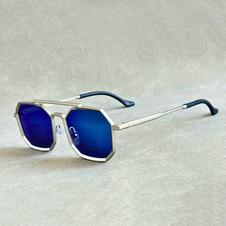 Ashcroft | Kaderio Angular Double-Bridge Sunglasses