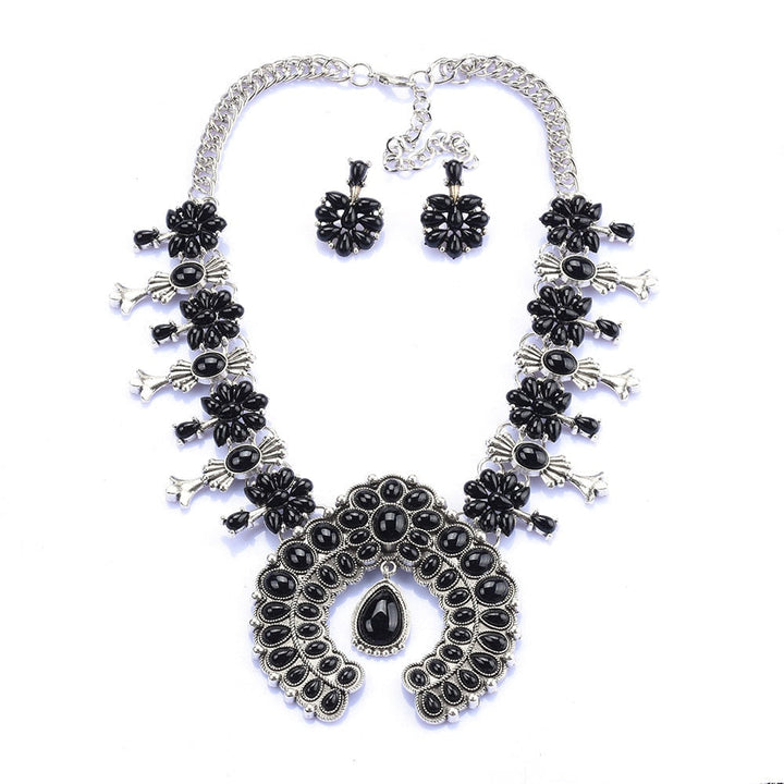 Ashcroft | Celeste Turquoise Blossom Necklace Set