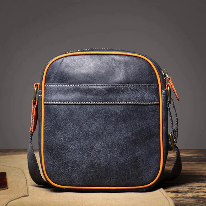 Ashcroft | Hudson Genuine Leather Crossbody Bag
