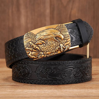 Ashcroft | Harland Split Leather Western Buckle Belt