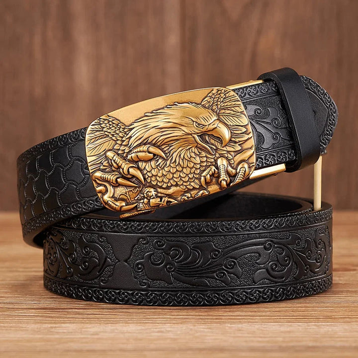 Ashcroft | Harland Split Leather Western Buckle Belt