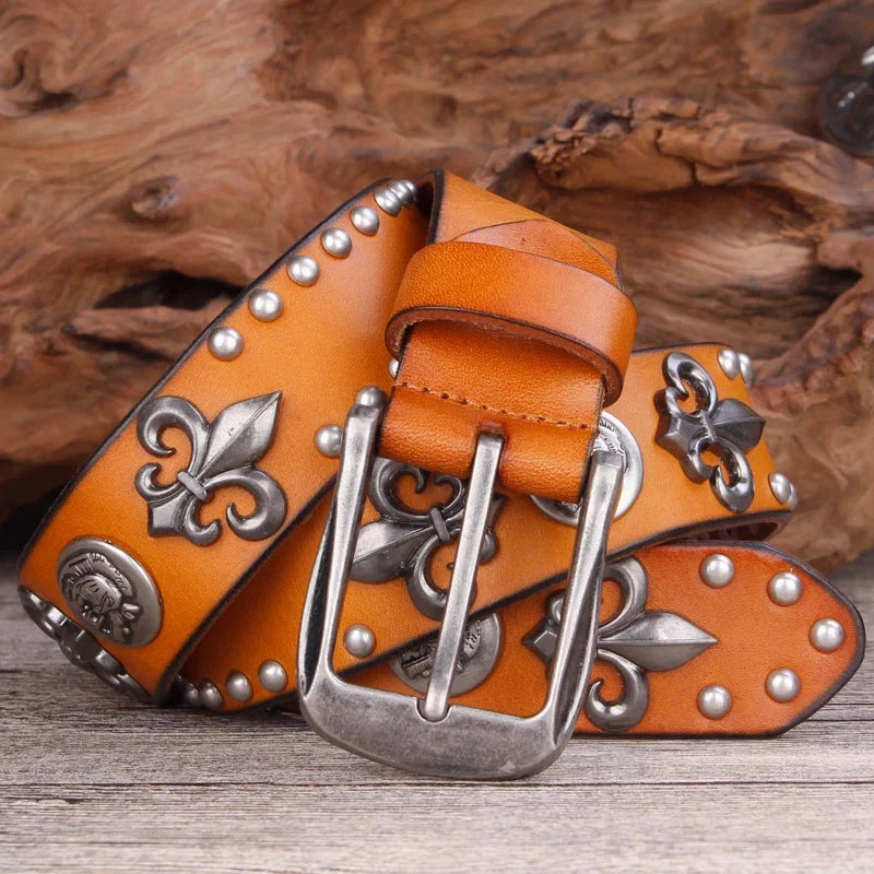 Ashcroft | Ridgeway Top-Grain Leather Western Belt