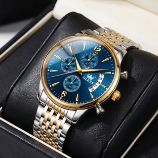 Ashcroft | Caldwell Moon Phase Stainless Steel Watch