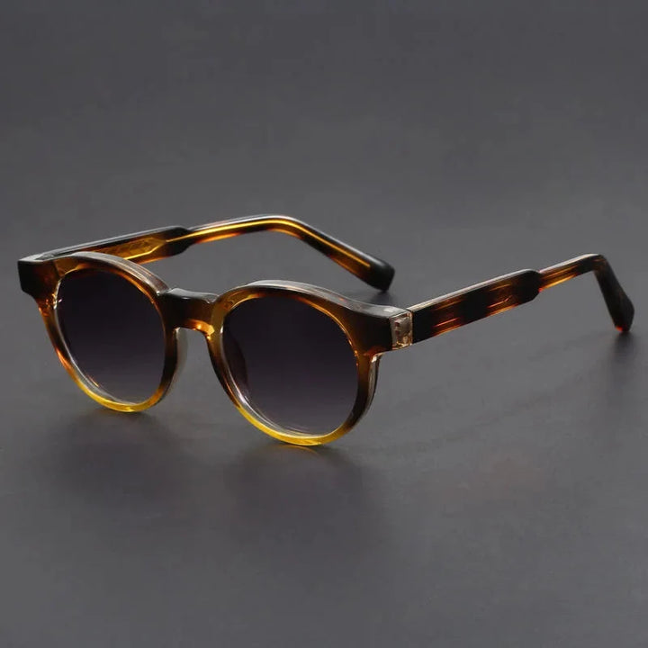 Ashcroft | Hudson Retro Round UV Protection Sunglasses