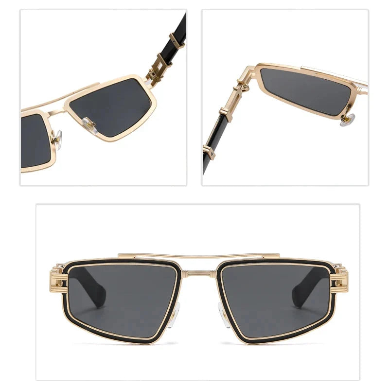 Ashcroft | Torino Geometric UV Protection Sunglasses
