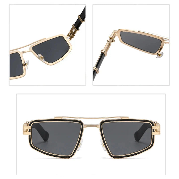 Ashcroft | Torino Geometric UV Protection Sunglasses