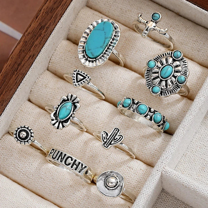 Ashcroft | Silverton 10-Piece Western Ring Set
