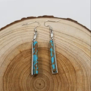 Ashcroft | Celeste Vintage Turquoise Drop Earrings