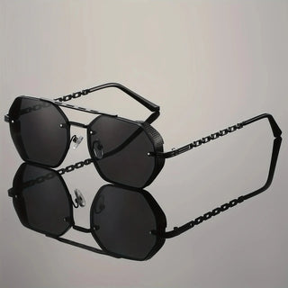 Ashcroft | Monarch Gold-Accent UV400 Sunglasses