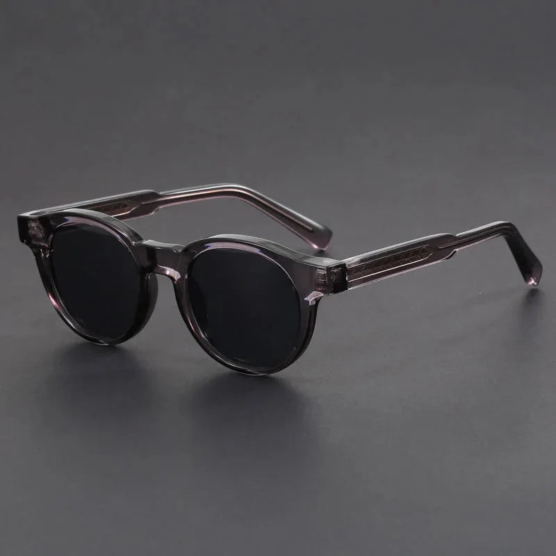 Ashcroft | Hudson Retro Round UV Protection Sunglasses