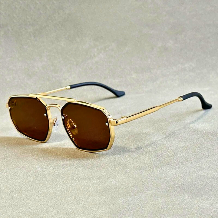 Ashcroft | Kaderio Angular Double-Bridge Sunglasses