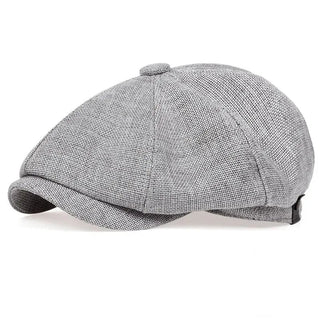 Ashcroft | Harbor Eight-Panel Linen Cap