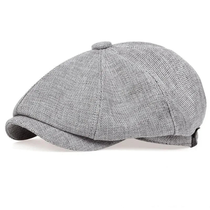 Ashcroft | Harbor Eight-Panel Linen Cap
