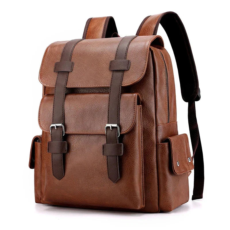 Ashcroft | Harlow Leather Vintage Backpack