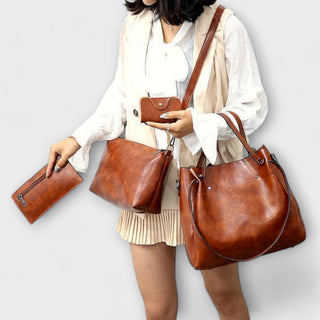 Ashcroft | Bellamy 4-Piece Vintage Handbag Set