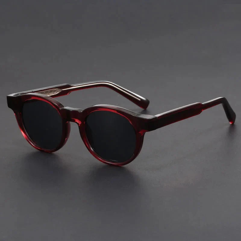 Ashcroft | Hudson Retro Round UV Protection Sunglasses