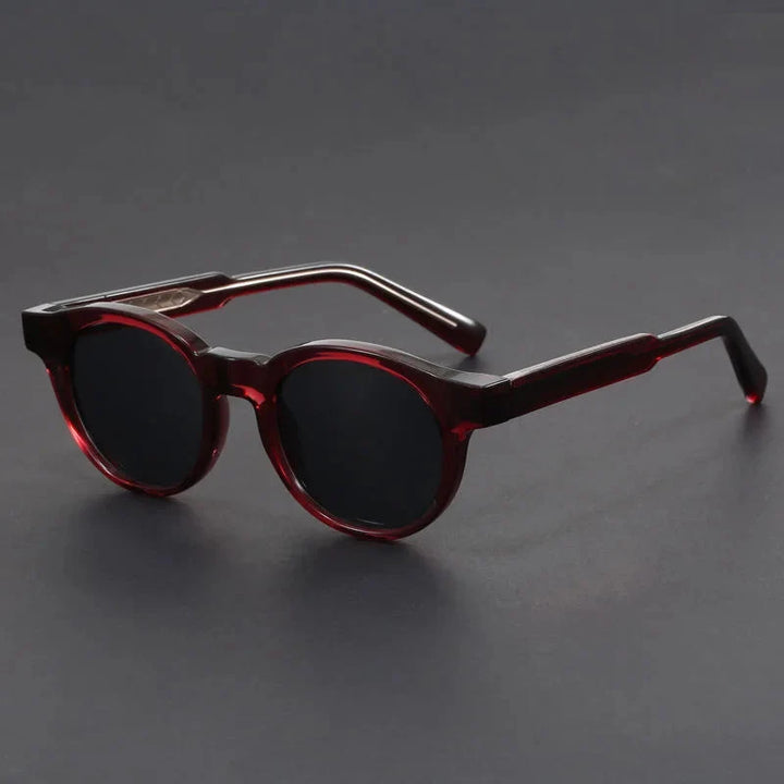 Ashcroft | Hudson Retro Round UV Protection Sunglasses