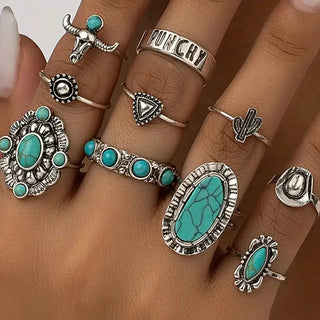 Ashcroft | Silverton 10-Piece Western Ring Set