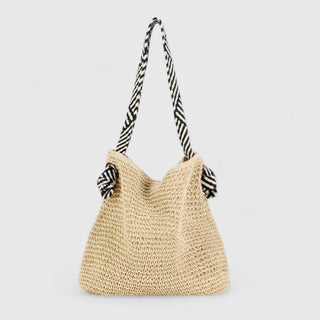 Ashcroft | Solana Braided Straw Shoulder Bag