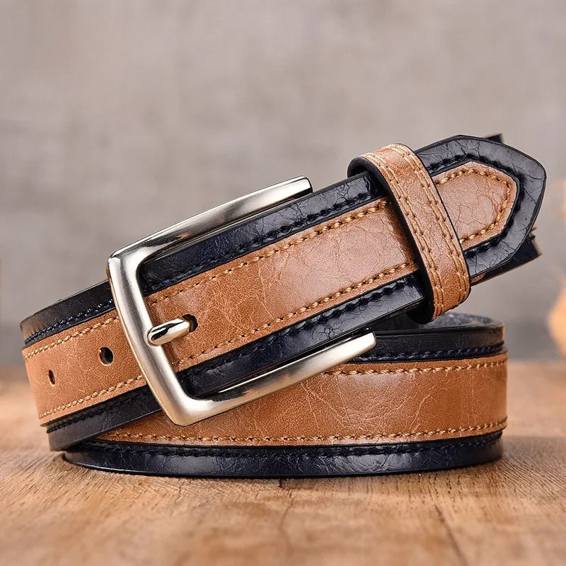 Ashcroft | Dalton Two-Tone Buckle Belt