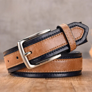 Ashcroft | Dalton Two-Tone Buckle Belt