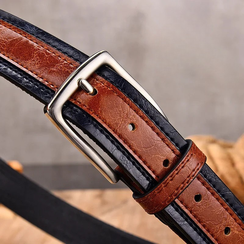 Ashcroft | Dalton Two-Tone Buckle Belt