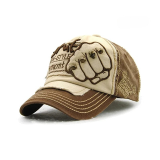 Ashcroft | Rebel Embroidered Fist Denim Cap