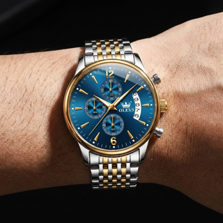 Ashcroft | Caldwell Moon Phase Stainless Steel Watch