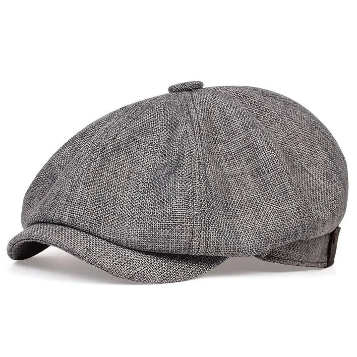 Ashcroft | Harbor Eight-Panel Linen Cap