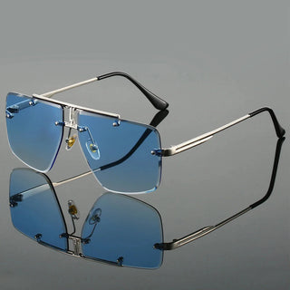 Ashcroft | Dalton Rimless Square Sunglasses