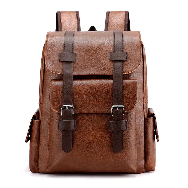 Ashcroft | Harlow Leather Vintage Backpack