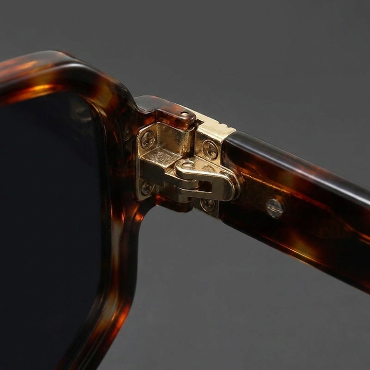 Ashcroft | Ashford Square-Frame Acetate Sunglasses