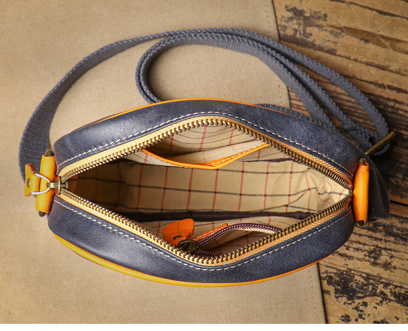 Ashcroft | Hudson Genuine Leather Crossbody Bag