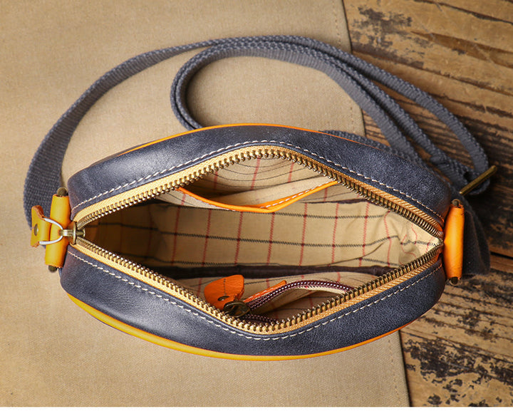 Ashcroft | Hudson Genuine Leather Crossbody Bag