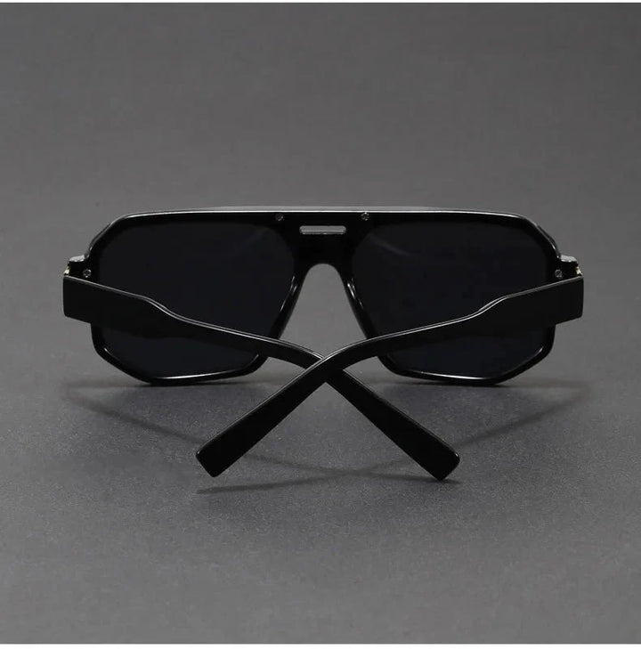 Ashcroft | Ashford Square-Frame Acetate Sunglasses