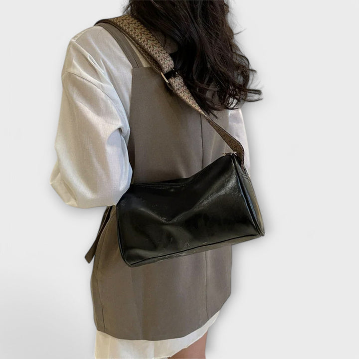 Ashcroft | Avalon Woven Strap Shoulder Bag