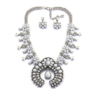 Ashcroft | Celeste Turquoise Blossom Necklace Set