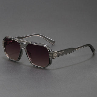 Ashcroft | Ashford Square-Frame Acetate Sunglasses