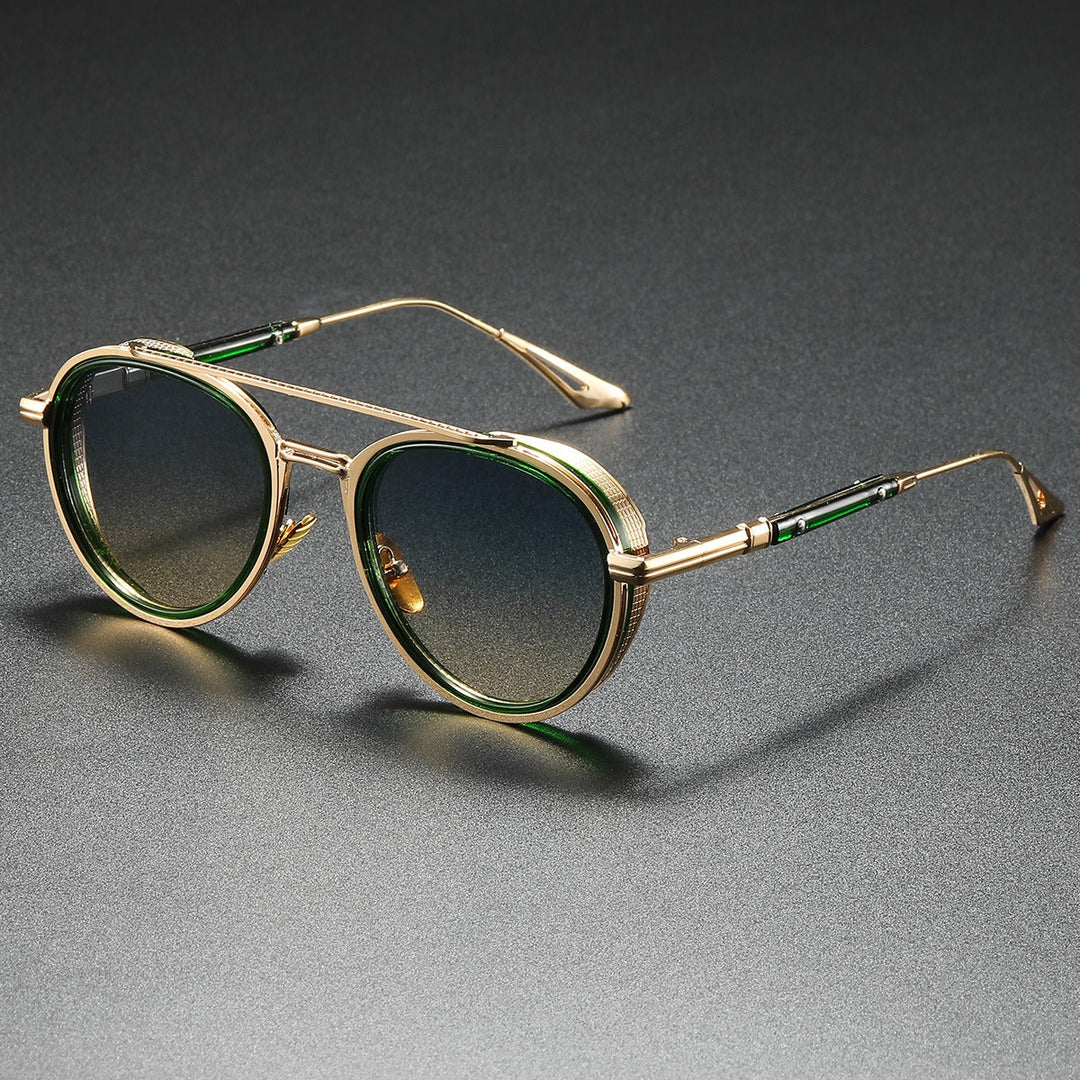 Ashcroft | Éclat Round Gradient Sunglasses