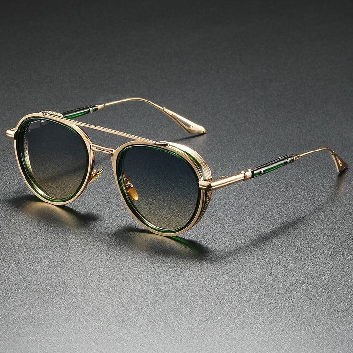 Ashcroft | Éclat Round Gradient Sunglasses