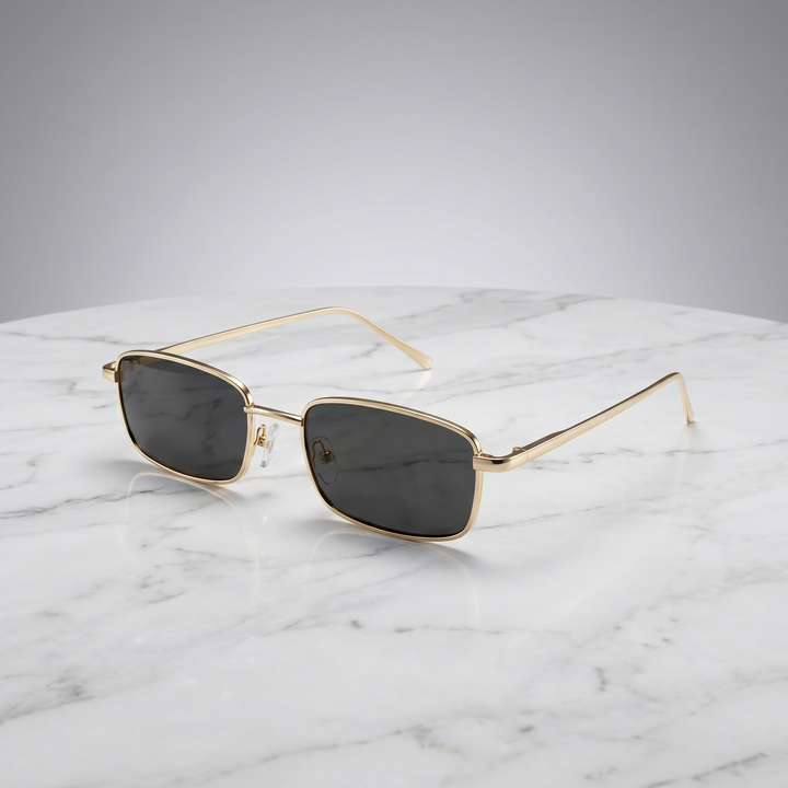 Ashcroft | Rivona Rectangle Mirror Lens Sunglasses