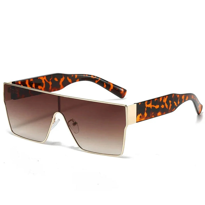 Ashcroft | Vantage Oversized Shield Gradient Sunglasses