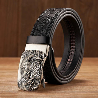 Ashcroft | Harland Split Leather Western Buckle Belt