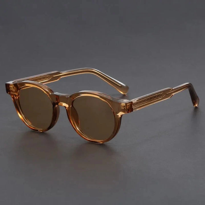 Ashcroft | Hudson Retro Round UV Protection Sunglasses