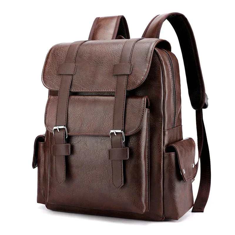 Ashcroft | Harlow Leather Vintage Backpack