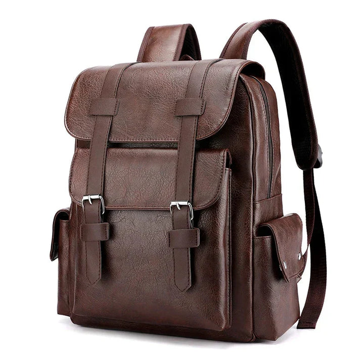 Ashcroft | Harlow Leather Vintage Backpack
