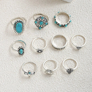 Ashcroft | Silverton 10-Piece Western Ring Set