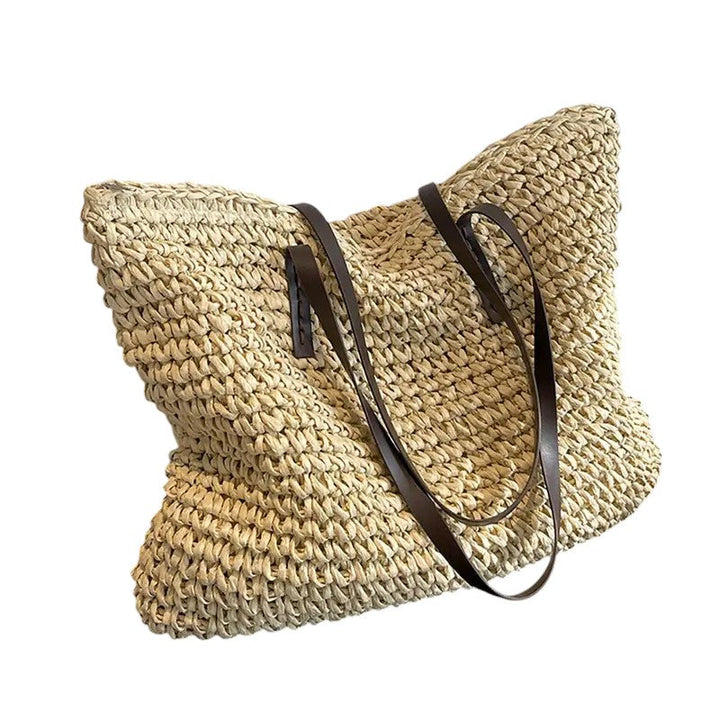 Ashcroft | Solana Spacious Straw Beach Bag